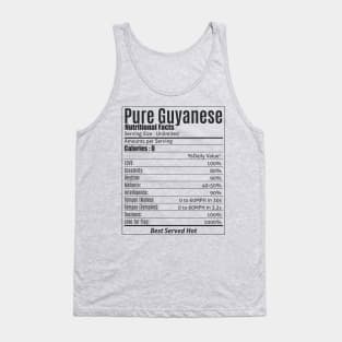 Pure 100% Guyanese West Indian Funny T-Shirt Tank Top